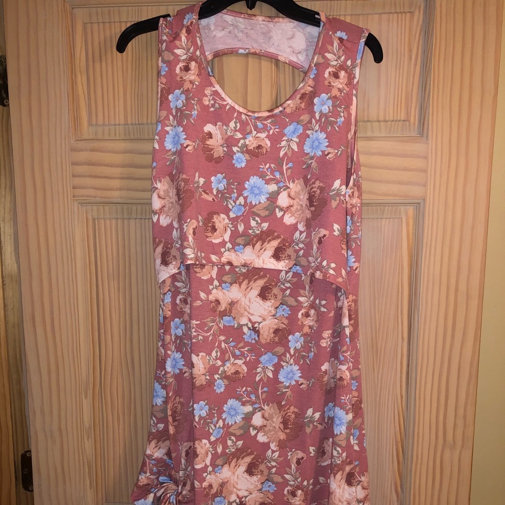 Everly Grey nursing floral dress